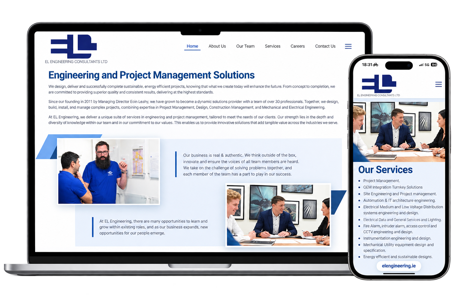 EL Engineering Consultants Project