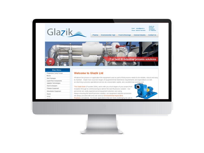 Link to the Glazik website